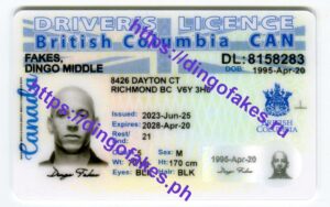 CAN BRITISH COLUMBIA(CAN BC DL 2023 PolyCard)